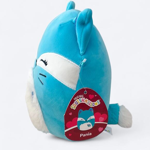 Two Valentines Squishmallows Pania the Fox & Niven the Guinea Pig 8-inch w/Tags - Picture 3 of 13